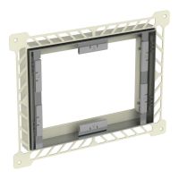 Vorschau: Laufen Ineo Installationsrahmen für Betätigungsplatten 208x148mm, flächenbündiger Einbau