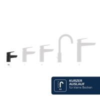 Vorschau: Grohe Lineare Einhand-Waschtischbatterie XS-Size Auslauf