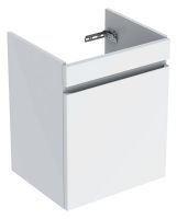 Geberit Renova Plan Unterschrank für Waschtisch mit 1 Schublade und 1 Innenschublade, Breite 55cm weiß