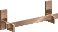 Axor Universal Rectangular Haltestange, 34cm, polished red gold 42613300