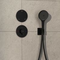 Vorschau: Hansgrohe ShowerSelect Comfort S Ventil Unterputz für 3 Verbraucher, schwarz matt