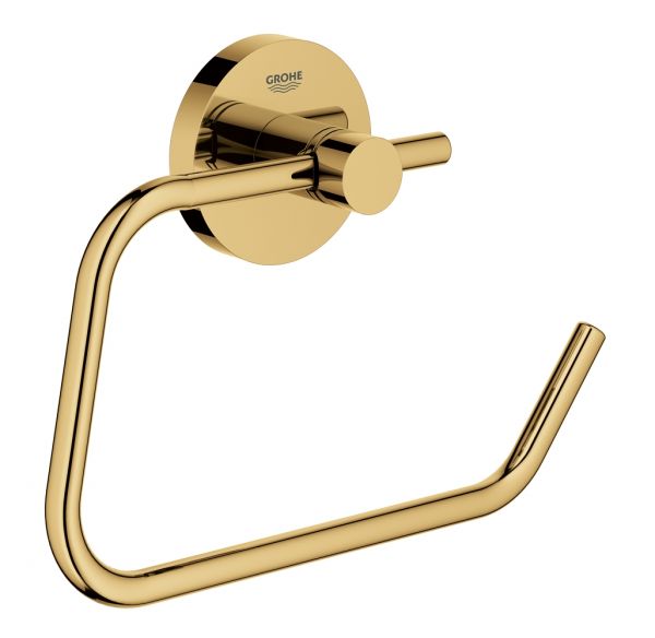 Grohe Essentials WC-Papierhalter ohne Deckel, cool sunrise glänzend 40689GL1