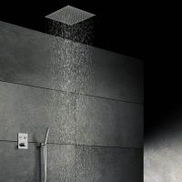 Vorschau: Steinberg Relax Rain Regenpaneel 35x35cm, edelstahl poliert