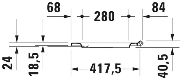Duravit Balcoon WC-Sitz ohne Absenkautomatik, weiß