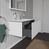 Vorschau: Duravit L-Cube Waschtischunterschrank wandhängend 102x48cm mit 1 Schublade für ME by Starck 233610