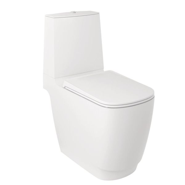 Kludi RESA S Spiralflush-Stand-WC 68cm für Spülkasten, Abgang senkrecht, weiß matt 27WCB0253