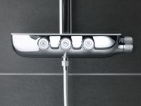 Vorschau: Grohe Rainshower System SmartControl 360 DUO Duschsystem mit Thermostatbatterie, chrom