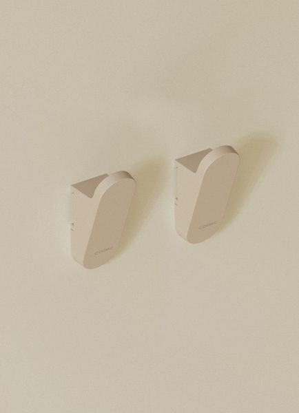 Cosmic Alife Haken 2 Stück, sand grey