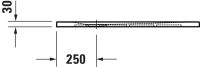 Vorschau: Duravit Sustano Duschwanne 90x80cm, rechteckig, schneidbar
