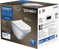 Vorschau: Duravit DuraStyle WC Set mit WC-Sitz spülrandlos 45510900A1