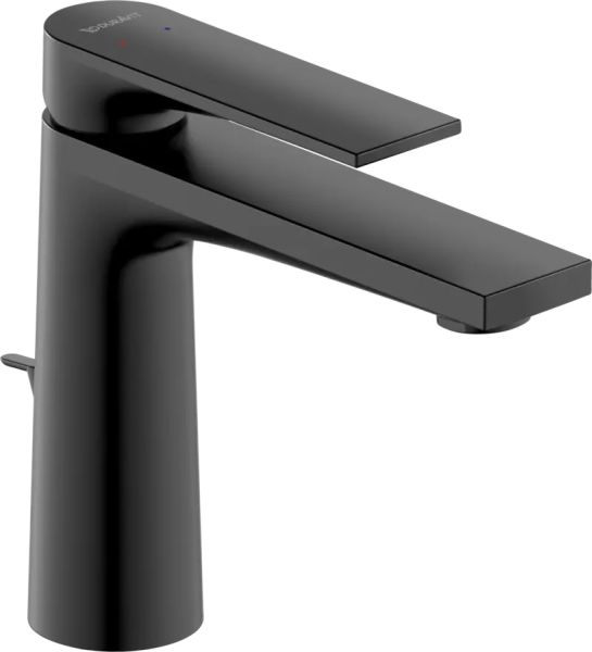 Duravit Tulum Waschtischarmatur mit Ablaufgarnitur, schwarz matt TU1020001046