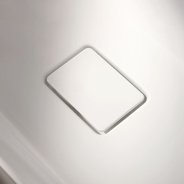 Hansgrohe Xevolos E Waschtisch 60x48cm mit SmartClean, 1 Hahnloch, ohne Überlauf, weiß