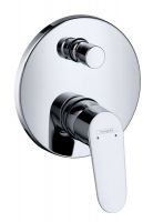 Vorschau: Hansgrohe Focus Einhebel-Wannenmischer Unterputz mit integrierter Sicherungskombination, chrom