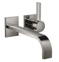 Dornbracht MEM Waschtisch-Wand-Einhebelmischer ohne Ablaufgarnitur, dark chrome 36862782-19