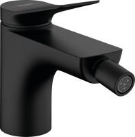 Hansgrohe Vivenis Einhebel-Bidetmischer mit Zugstangen-Ablaufgarnitur, mattschwarz 75200670