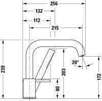 Vorschau: Duravit Circle 3-Loch Wannenarmatur rund, chrom CE5260000010