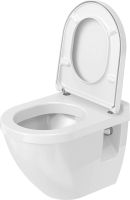 Vorschau: Duravit Starck 3 Wand-WC 48x36,5cm, oval, WonderGliss, weiß 22020900001 4