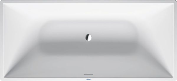 Duravit DuraSquare freistehende Badewanne rechteckig 160x75cm Mineralguss weiß 700460000000000