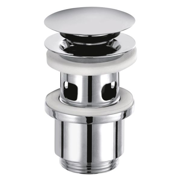 Kludi Push-Open Ablaufventil, chrom 1042405-00