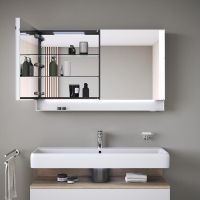 Vorschau: Duravit Qatego Spiegelschrank 120x75cm, mit 2 Türen und Nischenbeleuchtung, dimmbar