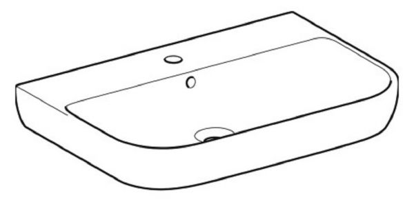 Geberit Smyle Waschtisch 70x48cm, weiß_1