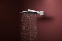 Vorschau: hansgrohe Raindance Alive S Duschkopf 300 2 Strahlarten mit Brausearm weiß matt 24541700