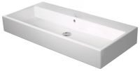 Duravit Vero Air Waschtisch rechteckig 100x47cm, mit Überlauf, ohne Hahnloch, WonderGliss, weiß