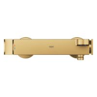 Grohe Plus Einhand-Wannenbatterie, Wandmontage, cool sunrise gebürstet 33553004