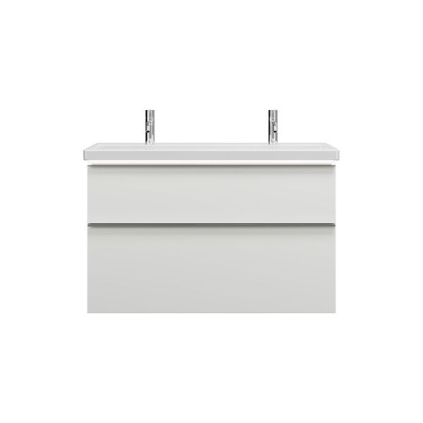 Burgbad Eqio Waschtisch 103cm mit Unterschrank & LED-Beleuchtung