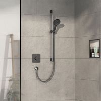 Vorschau: Hansgrohe ShowerSelect Comfort Q Thermostat Unterputz, 1 Verbraucher, brushed black chrome