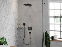 Vorschau: Hansgrohe ShowerSelect Raindance Duschsystem Unterputz, brushed black chrome