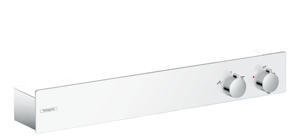 Hansgrohe ShowerTablet 600 Thermostat Universal Aufputz, für 2 Verbraucher 13108400 weiß chrom
