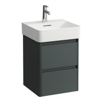Laufen Base 2.0 Unterbau 42cm für Val Handwaschbecken H815281, verkehrsgrau H4113521082661