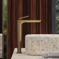 Axor Citterio C Waschtischmischer 250 CoolStart für Waschschüsseln mit Ablaufgarnitur brushed bronze 49050140