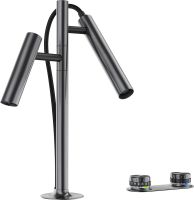 BLANCO CHOICE Luneoo-S Kochendwasser-Küchenarmatur mit Filter- & Soda-Funktion, satin dark steel_527980