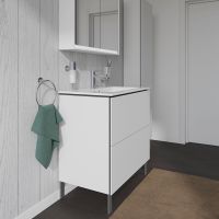 Vorschau: Duravit L-Cube Waschtischunterschrank bodenstehend 82x48cm mit 2 Schubladen für ME by Starck 233683