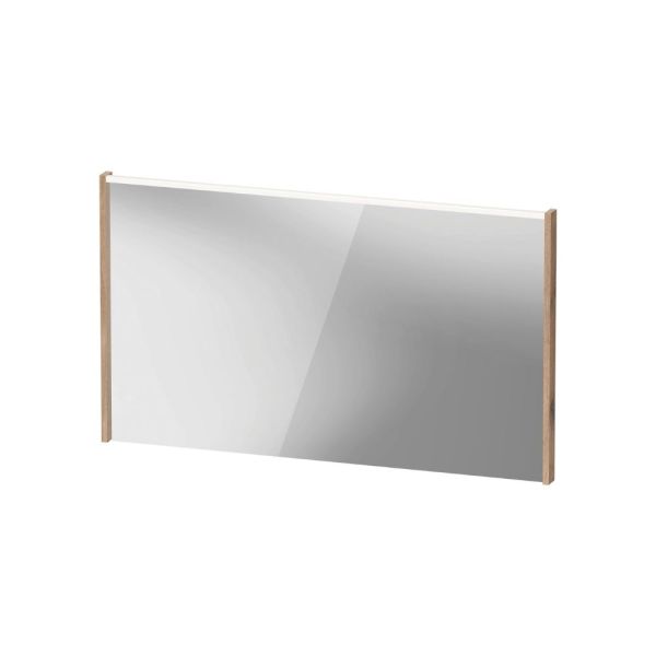 Duravit D-Code 2.0 Spiegel LED-Spiegel 120x70cm, eiche marmoriert DC7079055550000