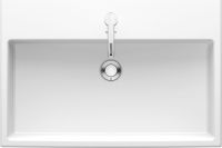 Vorschau: Duravit Vero Air Waschtisch 70x47cm, mit 1 Hahnloch, mit Überlauf, WonderGliss, geschliffen, weiß 23507000271