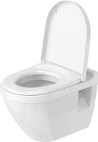 Vorschau: Duravit Starck 3 Wand-WC 54x36,5cm, oval, WonderGliss, weiß