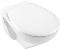 Vorschau: Villeroy&Boch O.Novo Wand-WC, WC-Sitz mit QuickRelase und SoftClosing Funktion, Combi-Pack, weiß 7682HR01_1