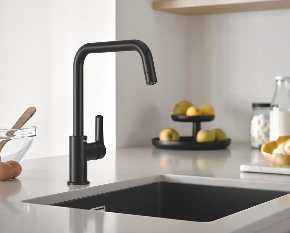 Spannende Kchenarmatur Schwarz Grohe Fotos