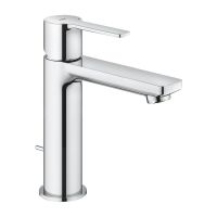 Vorschau: Grohe Lineare Einhand-Waschtischbatterie S-Size, Zugstangen-Ablaufgarnitur, chrom 32114001