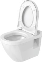 Vorschau: Duravit Starck 3 Wand-WC 54x36,5cm, oval, WonderGliss, weiß