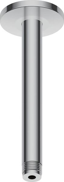 Duravit Deckenanschluss 20cm für Kopfbrause, rund, chrom UV0670025010