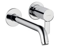 Kludi Zenta Unterputz 2-Loch-Waschtisch-Einhandmischer, Ausladung 23cm, chrom 382450575 