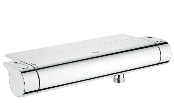 Grohe Grohtherm 2000 Thermostat-Brausebatterie mit Brausegarnitur, chrom