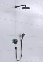 Vorschau: Hansgrohe Raindance S Duschsystem Unterputz 240 1jet PowderRain mit ShowerSelect S, schwarz matt