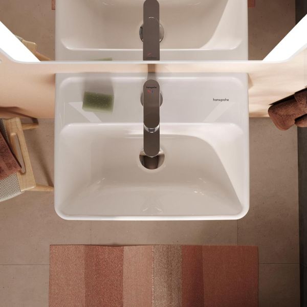 hansgrohe Xanuia Q Handwaschbecken 50x39cm, weiß