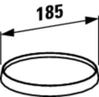 Vorschau: Kartell by Laufen Wandablage Deko-Disc, kristallklar H3853330040001_2