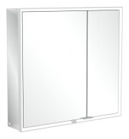 Vorschau: Villeroy&Boch My View Now LED-Aufputz-Spiegelschrank 80x75cm A4558000